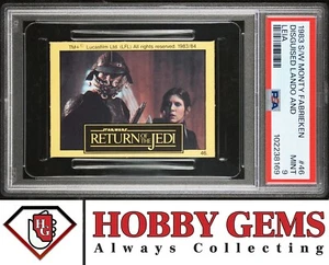 PRINCESS LEIA LANDO PSA 9 1983 Star Wars Monty Fabrieken Return of the Jedi #46 - Picture 1 of 2