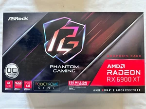 Видеокарта ASRock AMD Radeon RX 6900 XT 16 GB GDDR6 - Imagen 1 de 5
