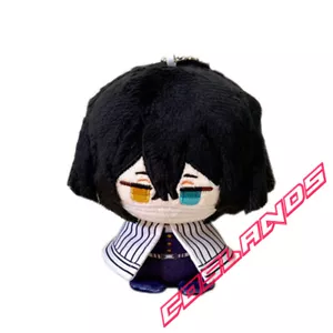 Muñeco de peluche 12 cm Cazador de demonios Iguro Oban Anime Peluche Colgantes Juguetes Regalo - Imagen 1 de 4