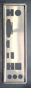I/O Shield For Asus TUF B450M-PLUS GAMING blank Motherboard Backplate IO - Bild 1 von 4