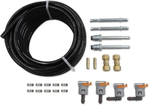 25 Feet 3/8" Nylon Fuel Line Tubing Replacement Fuel Line Repair Kit (10mm) - Picture 1 of 7
