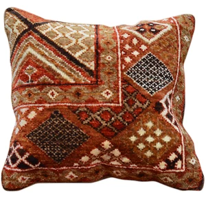 15 x 15 Southwestern Design handgeknüpfter afghanischer handgefertigter Kissenbezug Cwpal-537 - Bild 1 von 1