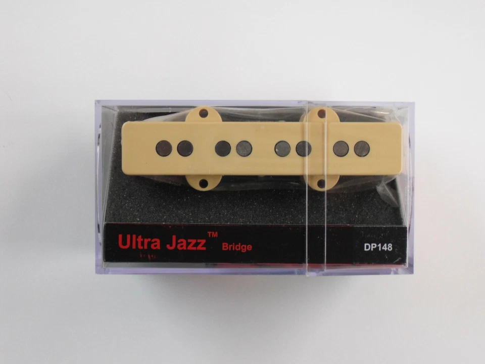DiMarzio Ultra Jazz Bass Bridge Crema DP 148 Foto 1 de 1