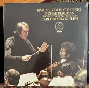 SEALED: Brahms Violin Concerto - Itzhak Perlman / Carlo Maria Giulini - R 163343 - Picture 1 of 2