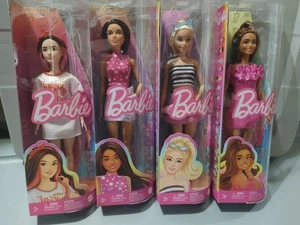 Lote de 4 muñecas Barbie Fashionistas 65 aniversario. Nuevo en cajas - Imagen 1 de 6