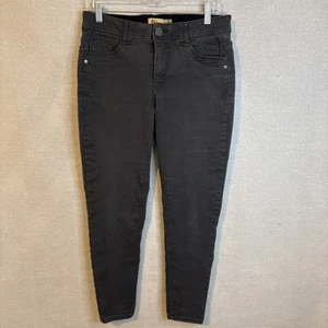 Pantalones de mezclilla DEMOCRACY para mujer Ab Solution talla 8 tiro medio gris rectos informales cómodos - Imagen 1 de 7