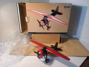 Vintage Harley-Davidson Lockheed Vega 5B Highwing Airplane Bank Die Cast Bank - Picture 1 of 17