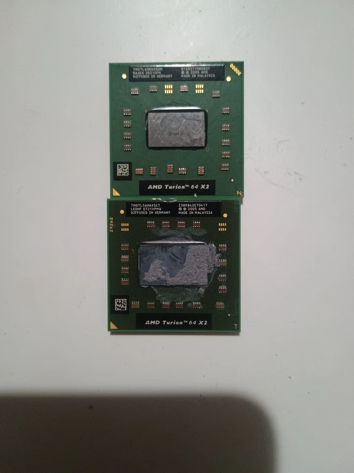 Lote de 2 Amd Turion 64 X2  Foto 1 de 1