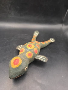 Auténtico señuelo antiguo para peces de arte popular - Imagen 1 de 15