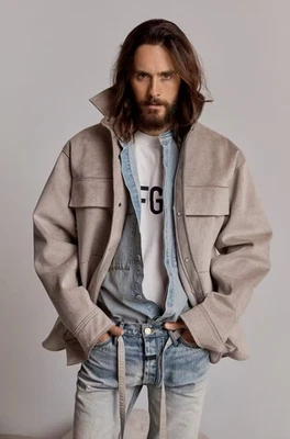 Pantalones de mezclilla para hombre FEAR OF GOD SEXTH COLLECTION azules desgastados ajustados W34 L34 Foto 1 de 4