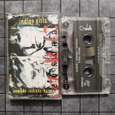 Indigo Girls - Nomads, Indians, Saints - (Cassette Tape, 1990) - EXCELLENT - Image 1 of 2