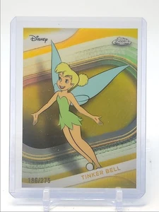 TINKER BELL 2025 TOPPS CHROME DISNEY YELLOW REFRACTOR B /275 Q4832 - Picture 1 of 2