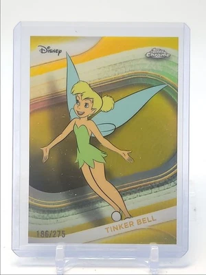 TINKER BELL 2025 TOPPS CHROME DISNEY YELLOW REFRACTOR B /275 Q4832 - Image 1 of 2