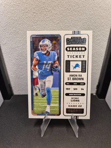 Amon-Ra St. Brown 2022 Panini Contenders Season Ticket Detroit Lions NFL #36 - Bild 1 von 2