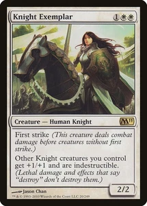 MTG Knight Exemplar  - Magic 2011 #020 - Picture 1 of 1