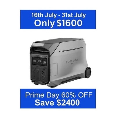 EcoFlow DELTA Pro 3 4000Wh LFP Portable Power Station - Image 1 of 4