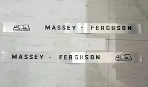 Motorhauben Kühlergrill Aufkleber Set Sticker Kit Emblem passt für Massey Ferguson Traktor - Bild 1 von 2