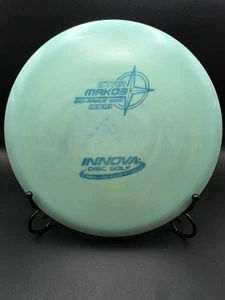 Innova Star Mako3 170g Light Blue Midrange Disc Golf Straight Thrower 8.5/10 - Picture 1 of 2