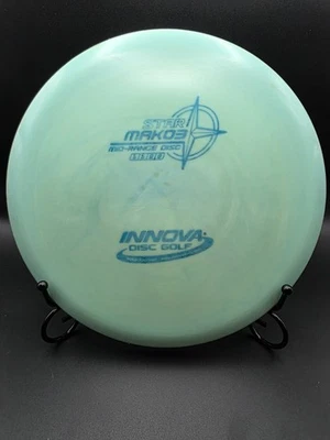 Innova Star Mako3 170g Light Blue Midrange Disc Golf Straight Thrower 8.5/10 - Image 1 of 2
