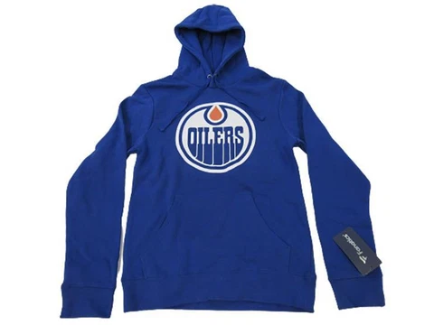 New Edmonton Oilers Mens Sizes S-2XL-4XL-Tall Blue Hoodie Cover