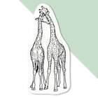 'Cuddling Giraffes' Decal Stickers (Dw035232)