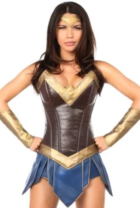 New Daisy Top Drawer 3pc Premium Warrior Woman Cosplay Halloween Costume Size XL - Picture 1 of 8