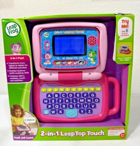 LeapFrog 2-in-1 LeapTop Touch - Pink (Damaged Box) - Picture 1 of 8