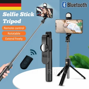 3 in 1 Bluetooth Selfie Stick mit Handy Stativ und Fernauslöser Selfiestick DHL - Bild 1 von 18