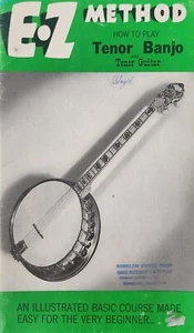 Tenor Banjo How To Play E.Z Method Illustrated Course Book - Picture 1 of 4