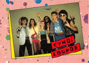 1985 Topps Cyndi Lauper #13 Wendi Richter WWF WWE Girls Just Want To Have Fun ✨