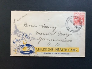 BroadviewStamps New Zealand #B13 FDC F-VF. Ponsonby to Green Meadows. 01OCT1938 - Picture 1 of 3