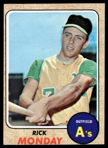 Topps Rick Monday Oakland 1968 atletismo #282 - Imagen 1 de 2