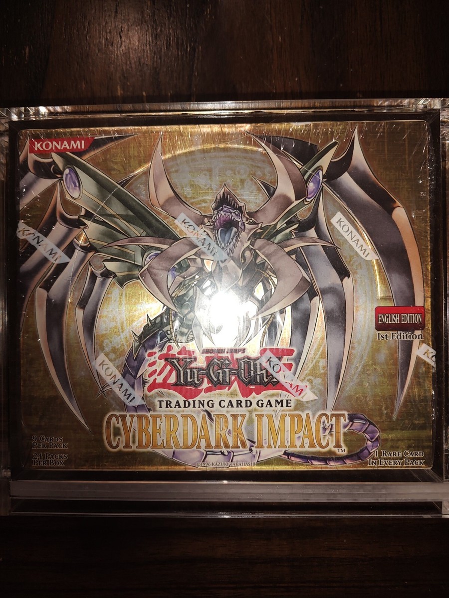 Yu-Gi-Oh! TCG Cyberdark Impact Sealed Collectible Card Game Yu-Gi-Oh! TCG Cyberdark Impact Sealed Collectible Card Game