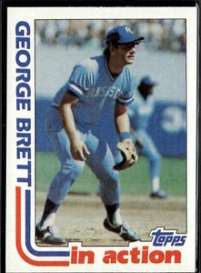 1982 Topps #201 George Brett NA EX-NM