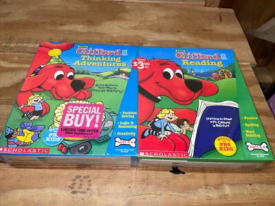 Scholastic Clifford The Big Red Dog Thinking Adventures & Reading Games PC/Mac - Image 1 of 4