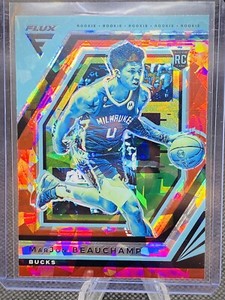 2022-23 FLUX Basketball - Marjon Beauchamp (RC) #232 🚨RED Cracked Ice Prizm
