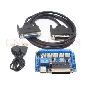 MaCH3 Interface CNC 5Axis motion Controller Breakout Board Router Mill Plasma - Picture 1 of 11