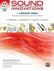 SOUND INNOVATIONS FOR CONCERT BAND-BARITONE/EUPHONIUM BC MUSIC BOOK 2/ACCESS NEW - Picture 1 of 1