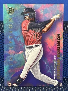 2021 Bowman Inception KRISTIAN ROBINSON Arizona Diamondbacks - Picture 1 of 2