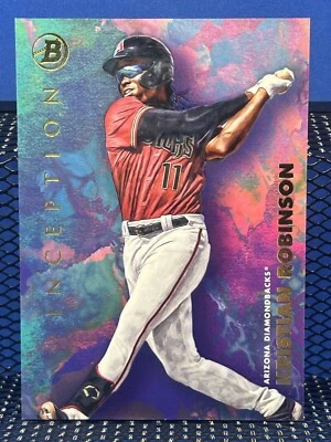 2021 Bowman Inception KRISTIAN ROBINSON Arizona Diamondbacks - Image 1 of 2