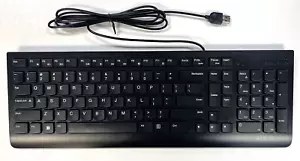 Teclado Lenovo 300 USB, EE. UU. Inglés - NUEVO - Imagen 1 de 3