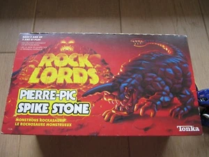 Figurine vintage Spike Stone Rock Lords Rockasaurs 1986 Tonka - Foto 1 di 11