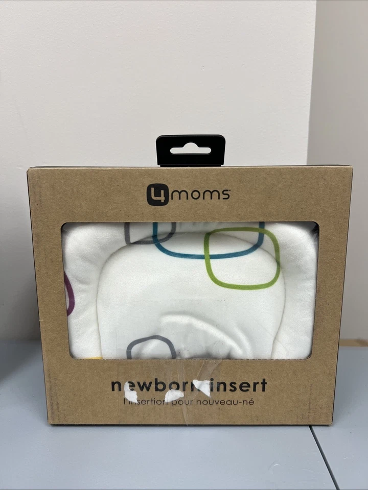 NUEVO 4moms rockaRoo y mamaRoo Recién Nacido Inserto Diseño Reversible Foto 1 de 1