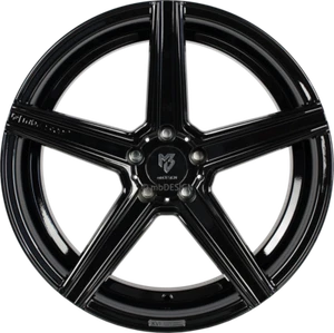 mbDESIGN Felge KV1 8,5x19 Zoll LK 5x112 ET35 ML 75.0 Schwarz glänzend lackiert - Bild 1 von 4