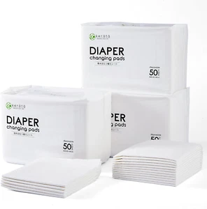 Disposable Changing Pads for Baby, 100 Pack Disposable Changing Pad Liners, Wate - Picture 1 of 11
