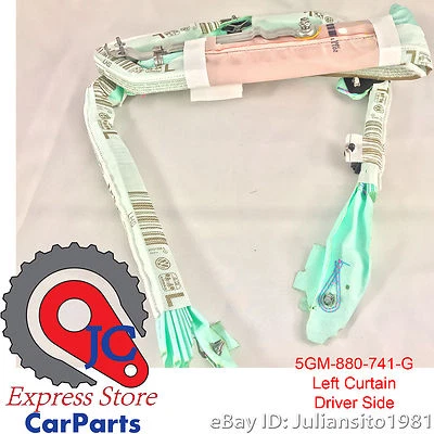 5GM880741G VOLKSWAGEN NEW GENUINE OEM GTI LEFT HEAD CURTAIN UNIT - Image 1 of 4