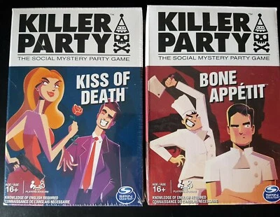 Murder Mystery Killer Party Games, Bone Appetit & Kiss Of Death Twin Set - Image 1 of 2