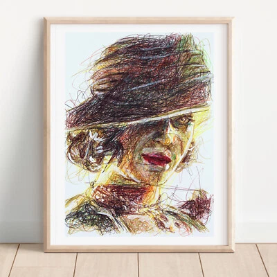 Alcina Dimitrscu Ballpoint Pen Print, Resident Evil Art Poster - Image 1 of 3