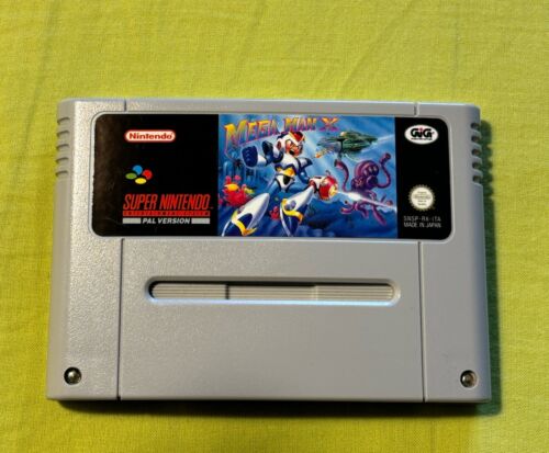 Mega Man X Super Nintendo SNES SNSP-RX-ITA