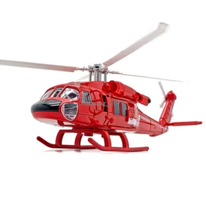 UH-60 Black Hawk Utility Helicopter Model Plane Toy Diecast Fire Engine Toys - Picture 1 of 14